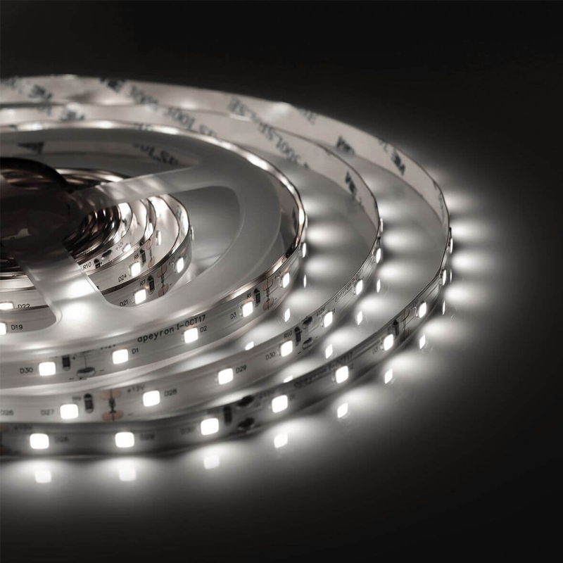 Светодиодная влагозащищенная лента 4,8W/m 60Led/m 3528SMD дневной белый Белый Светодиодная влагозащищенная лента 4,8W/m 60Led/m 3528SMD дневной белый Белый в Рязани | Loft Concept