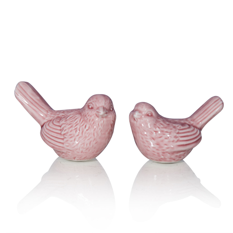 Статуэтка Pink Birds Розовый Статуэтка Pink Birds Розовый в Рязани | Loft Concept
