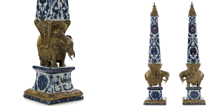 Статуэтка Painted Obelisk Elephant Статуэтка Painted Obelisk Elephant - Loft-Concept в Рязани