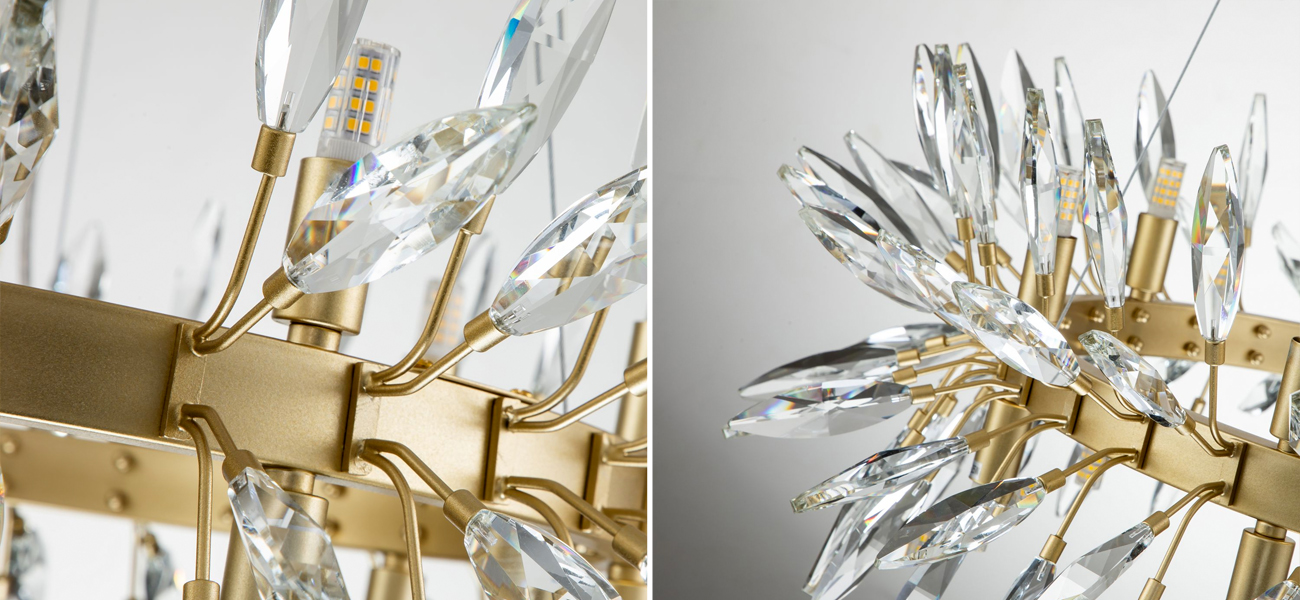 Люстра с хрустальными лепестками FAIRYTREE LIGHT - фото №2