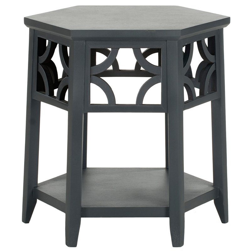 Приставной стол Savan Side Table Black Черный Приставной стол Savan Side Table Black Черный в Рязани | Loft Concept