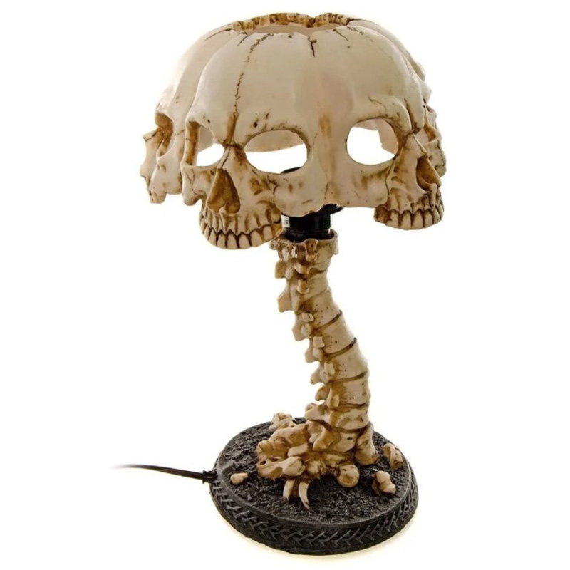 Настольная лампа Skull Бежевый Настольная лампа Skull Бежевый в Рязани | Loft Concept