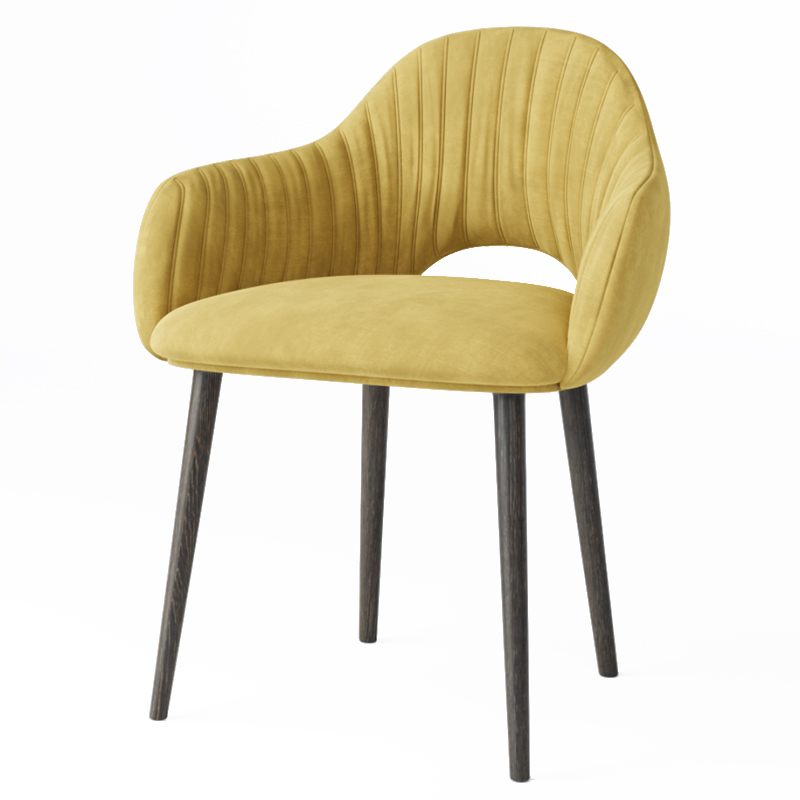 Стул California Yellow Желтый Коричневый Стул California Yellow Желтый Коричневый в Рязани | Loft Concept