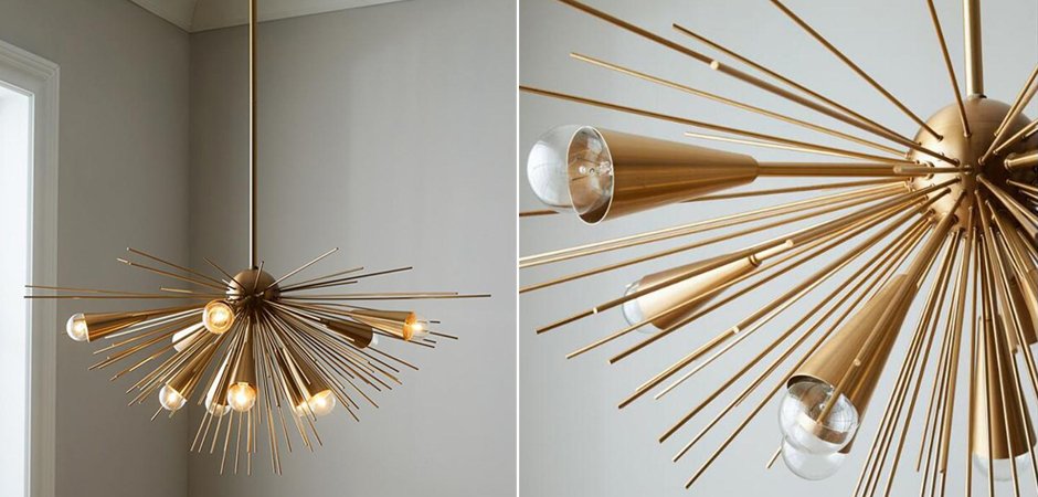 Люстра Luxury Copper Metal Thorn Pendant Lights Люстра Luxury Copper Metal Thorn Pendant Lights - Loft-Concept в Рязани