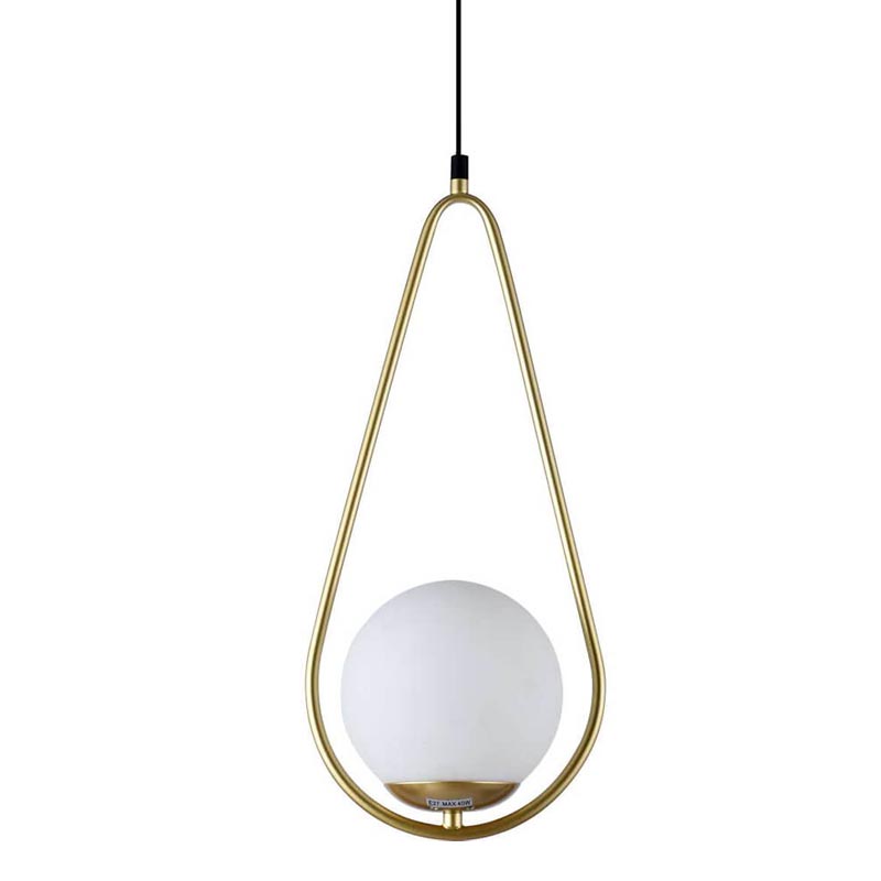 Подвесной светильник B.LUX C Ball gold 15 Белый матовое золото Подвесной светильник B.LUX C Ball gold 15 Белый матовое золото в Рязани | Loft Concept