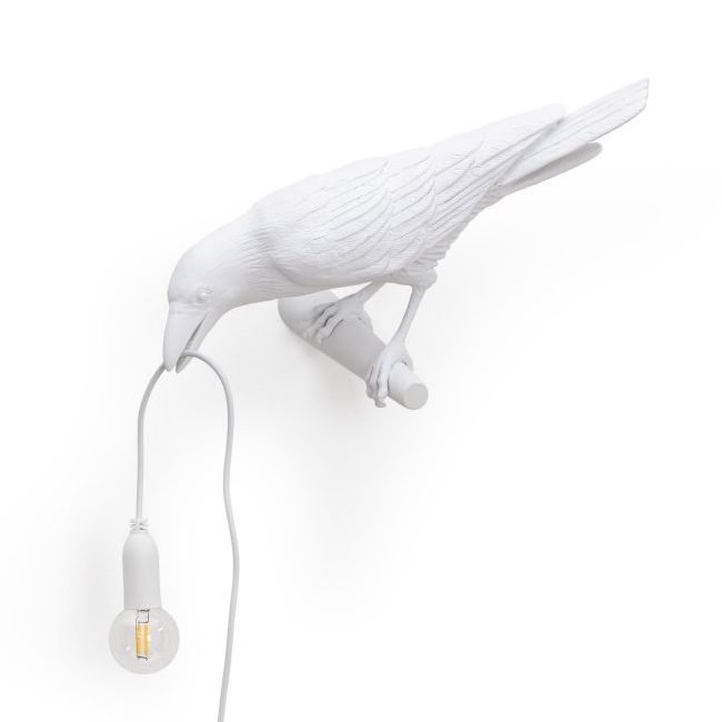 Бра Seletti Bird Lamp White Looking Белый Бра Seletti Bird Lamp White Looking Белый в Рязани | Loft Concept