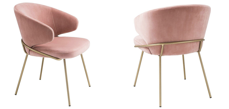 Стул Eichholtz Dining Chair Kinley nude Стул Eichholtz Dining Chair Kinley nude - Loft-Concept в Рязани