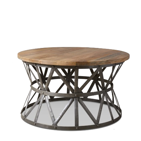 Журнальный стол Industrial Rust Barrel 80 Table Журнальный стол Industrial Rust Barrel 80 Table в Рязани | Loft Concept