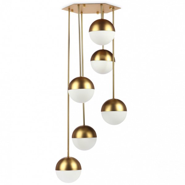 Светильник Italian Globe Cedar Moss Light 6 Латунь Античная полированная Светильник Italian Globe Cedar Moss Light 6 Латунь Античная полированная в Рязани | Loft Concept
