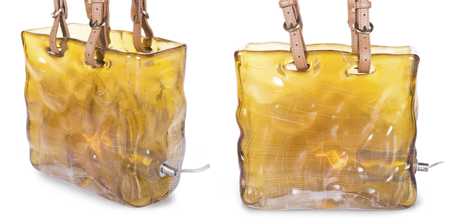 Настольная лампа Bag Lamp yellow Настольная лампа Bag Lamp yellow - Loft-Concept в Рязани