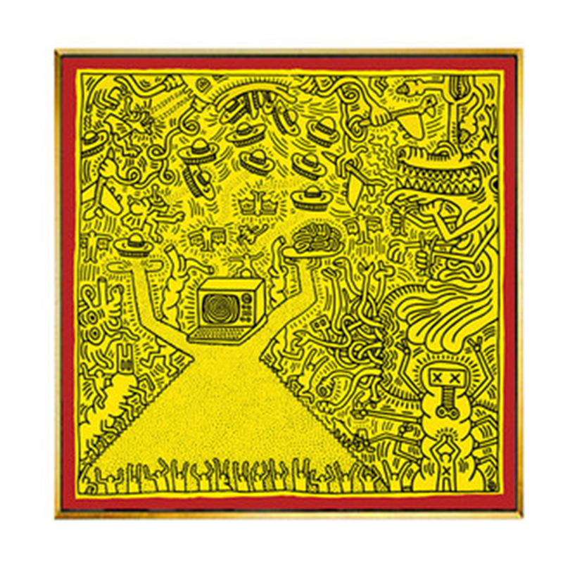 Постер Keith Haring 11 Мульти Постер Keith Haring 11 Мульти в Рязани | Loft Concept