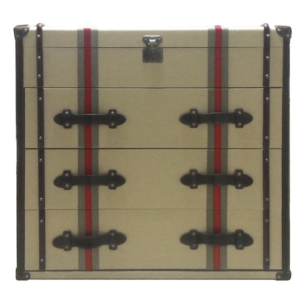 Комод с тканевой обивкой Richards Red line Canvas Medium chest of drawers Комод с тканевой обивкой Richards Red line Canvas Medium chest of drawers в Рязани | Loft Concept