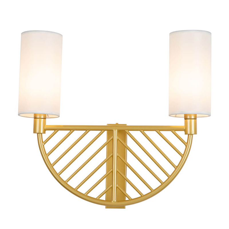 Бра Arch Lattice Wall Lamp матовое золото Белый Бра Arch Lattice Wall Lamp матовое золото Белый в Рязани | Loft Concept