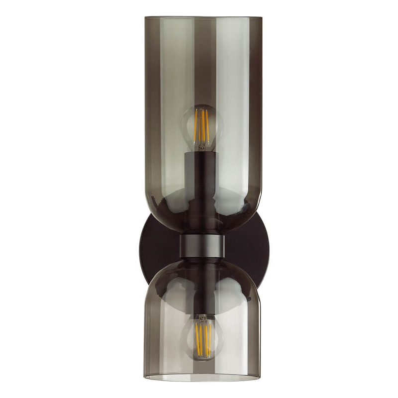 Бра Lightmaker Studio Edie Sconce smok Черный Стекло Смок Бра Lightmaker Studio Edie Sconce smok Черный Стекло Смок в Рязани | Loft Concept