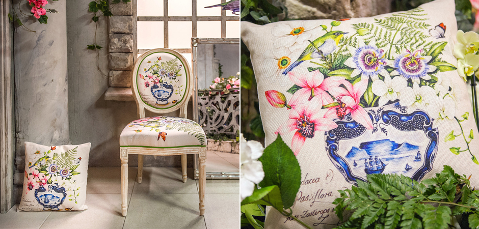 Декоративная подушка Exotic Bouquet Pillow Декоративная подушка Exotic Bouquet Pillow - Loft-Concept в Рязани