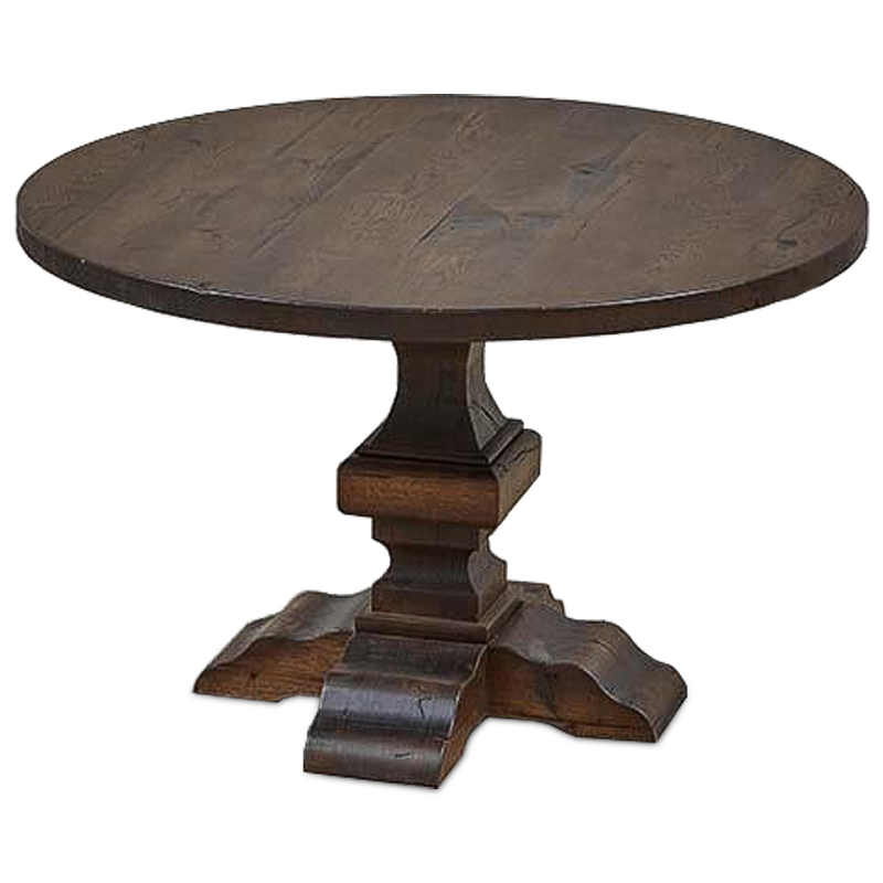 Обеденный стол Eurus Dinner Table Коричневый Обеденный стол Eurus Dinner Table Коричневый в Рязани | Loft Concept