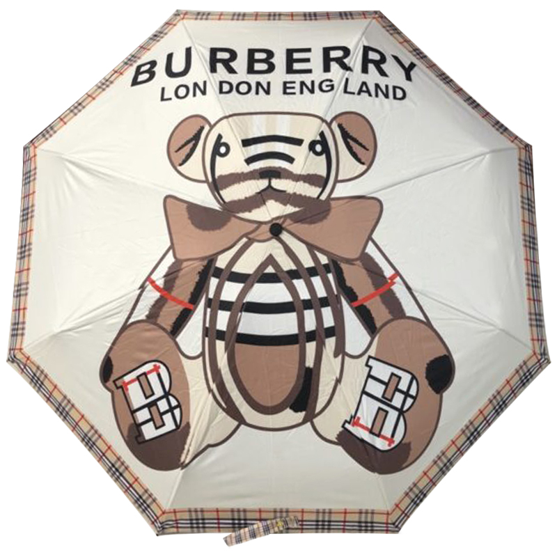 Зонт раскладной BURBERRY дизайн 006 Бежевый цвет Бежевый Коричневый Зонт раскладной BURBERRY дизайн 006 Бежевый цвет Бежевый Коричневый в Рязани | Loft Concept