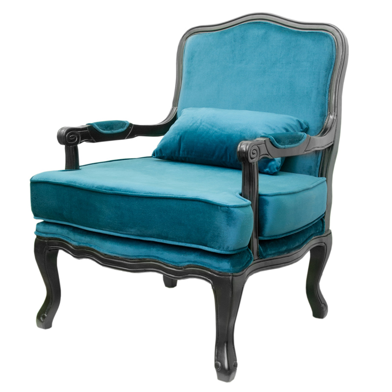 Кресло Harold Chair blue Синий Кресло Harold Chair blue Синий в Рязани | Loft Concept