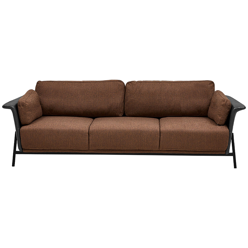 Диван Eanraig Sofa Коричневый Серый Черный Диван Eanraig Sofa Коричневый Серый Черный в Рязани | Loft Concept