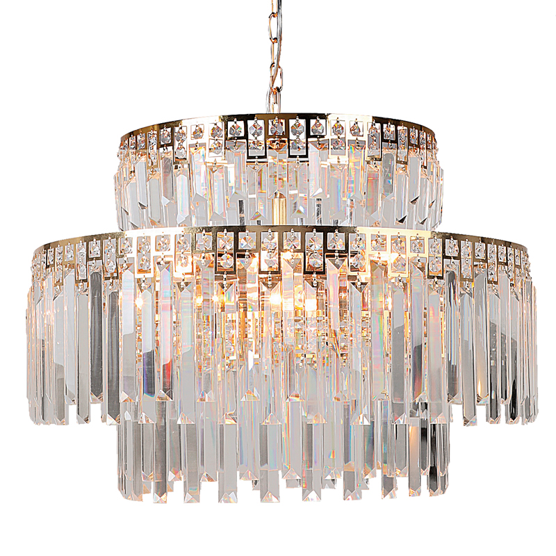 Люстра Mireil Chandelier 61 Глянцевое золото Прозрачный Люстра Mireil Chandelier 61 Глянцевое золото Прозрачный в Рязани | Loft Concept