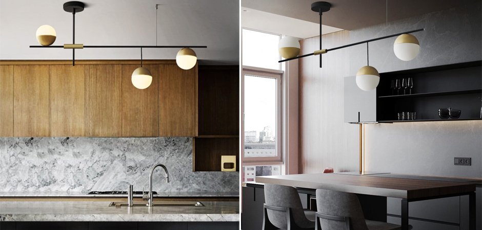 Люстра Balls white & brass 3 Люстра Balls white & brass 3 - Loft-Concept в Рязани