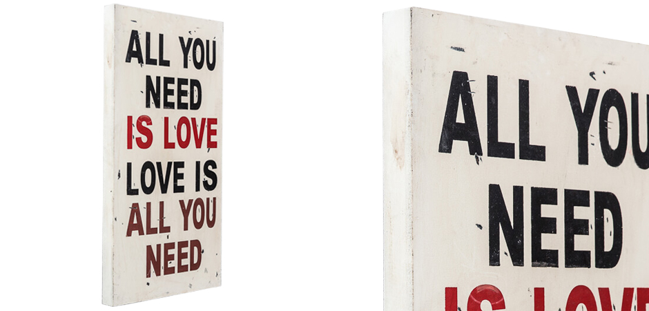Постер All you need is love Постер All you need is love - Loft-Concept в Рязани