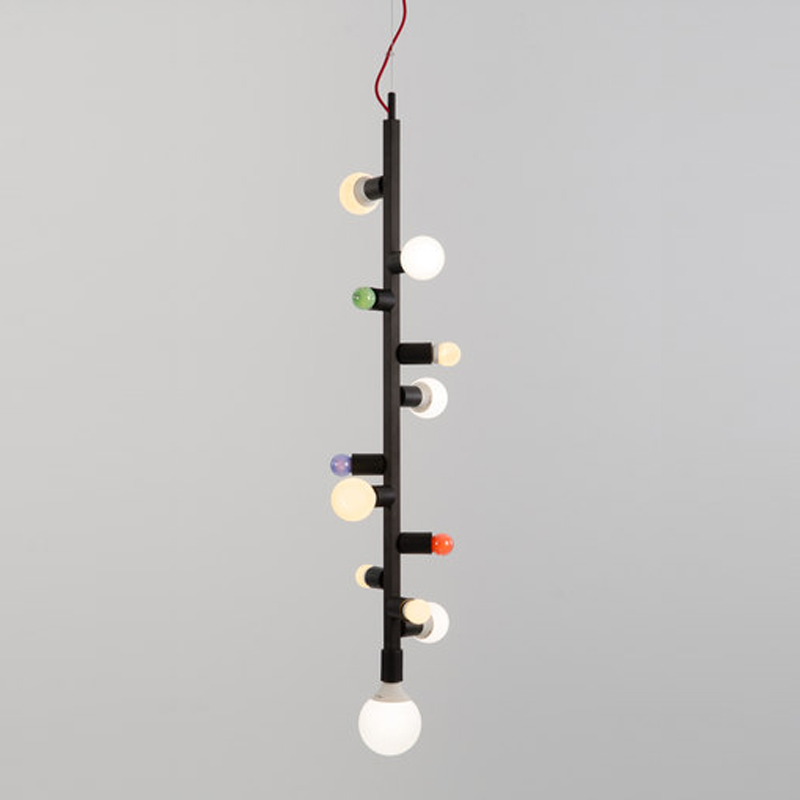 Люстра Almerich Party hanging lamp 2 Черный Мульти Люстра Almerich Party hanging lamp 2 Черный Мульти в Рязани | Loft Concept