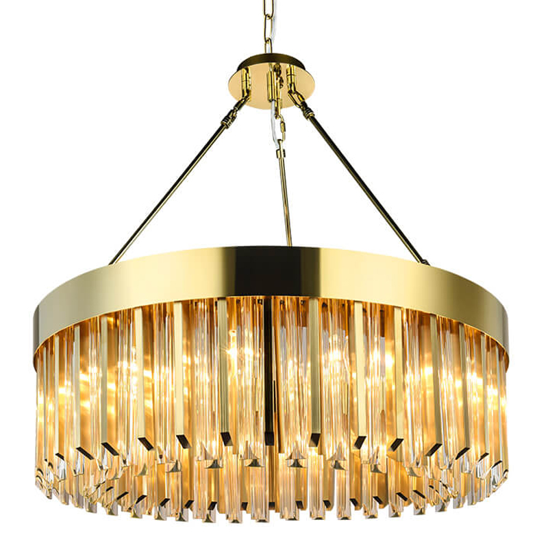 Люстра Zacaria Chandelier 80 Золотой Прозрачный (Transparent) Люстра Zacaria Chandelier 80 Золотой Прозрачный (Transparent) в Рязани | Loft Concept