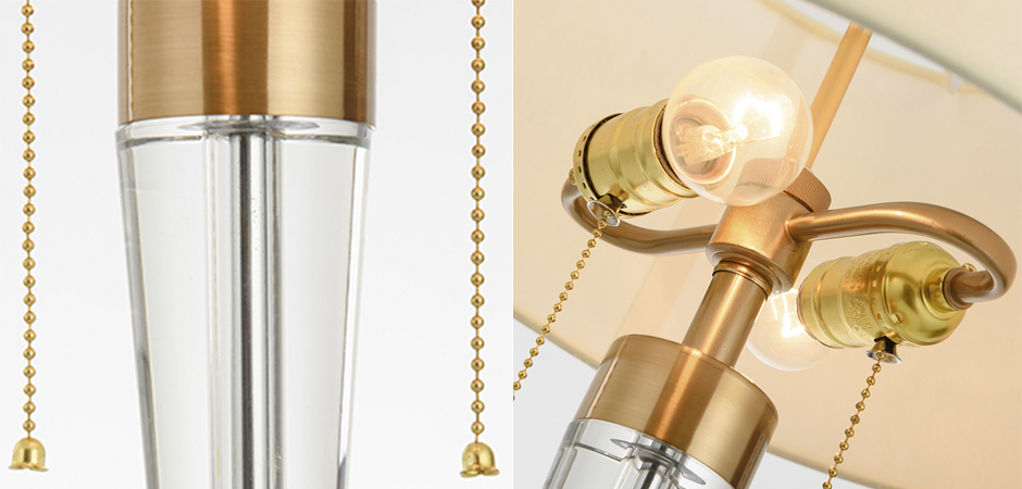 Настольная лампа Transparent Atlant Table lamp Настольная лампа Transparent Atlant Table lamp - Loft-Concept в Рязани