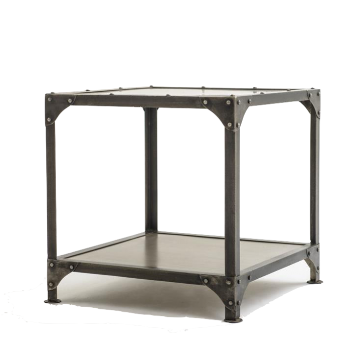 Кофейный стол Industrial Steampunk Nickel Side Table Кофейный стол Industrial Steampunk Nickel Side Table в Рязани | Loft Concept