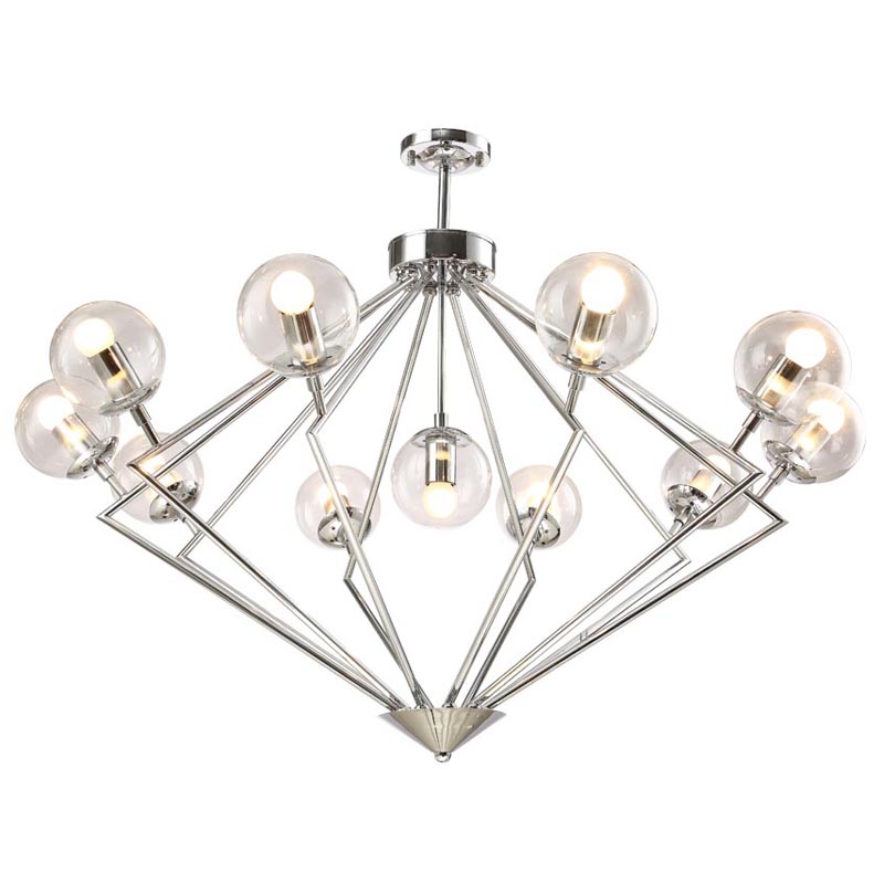 Люстра Liebaud Chandelier 11 lamp Хром Люстра Liebaud Chandelier 11 lamp Хром в Рязани | Loft Concept