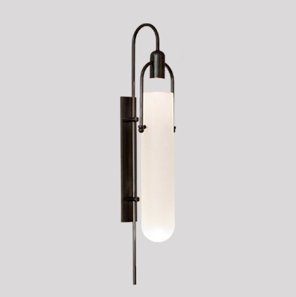 Бра Allied Maker ARC WELL SCONCE Черный Белый в Рязани | Loft Concept 