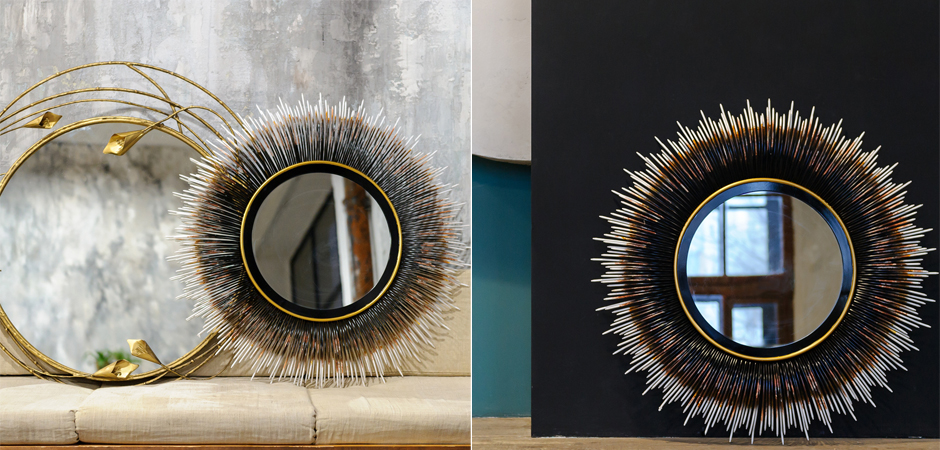 Зеркало Black Sun Mirror Зеркало Black Sun Mirror - Loft-Concept в Рязани