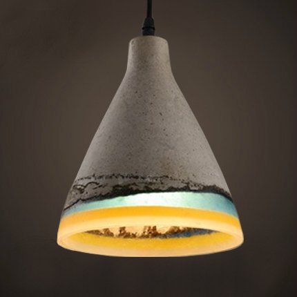 Подвесной светильник Art Concrete Pendant №2 Серый в Рязани | Loft Concept 