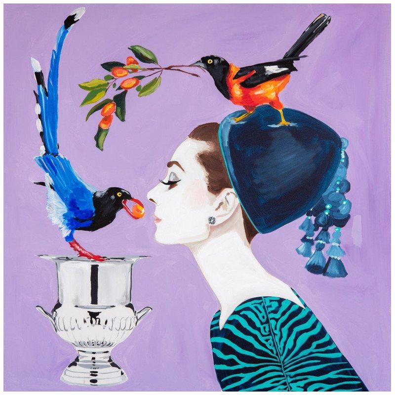 Картина Audrey with Birds and Kumquats Мульти Картина Audrey with Birds and Kumquats Мульти в Рязани | Loft Concept