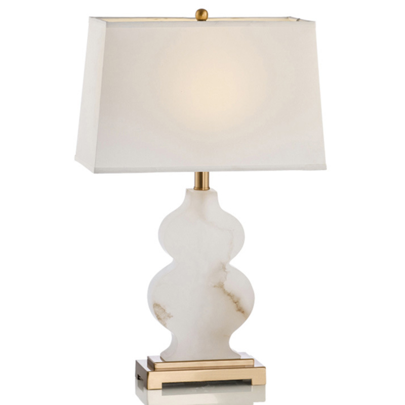 Настольная лампа Nieves White Латунь ivory ( слоновая кость ) Настольная лампа Nieves White Латунь ivory ( слоновая кость ) в Рязани | Loft Concept