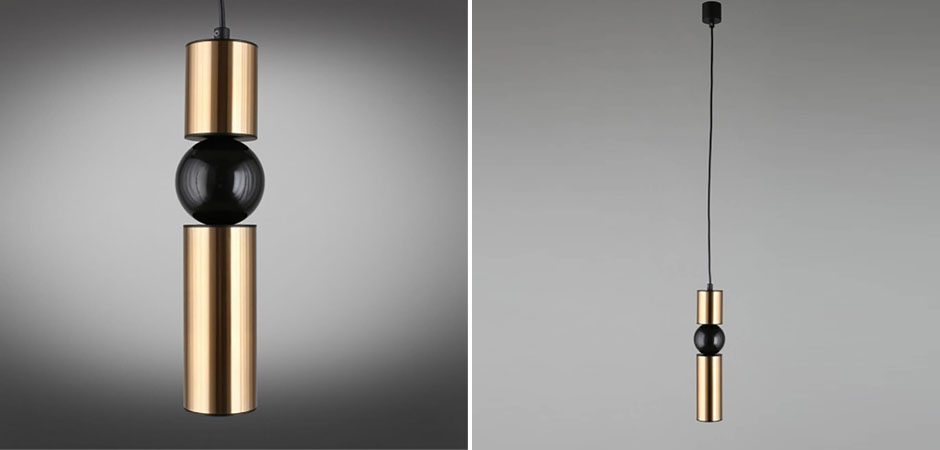 Подвесной светильник Lee Broom Fulcrum Черный и Золото Подвесной светильник Lee Broom Fulcrum Черный и Золото - Loft-Concept в Рязани