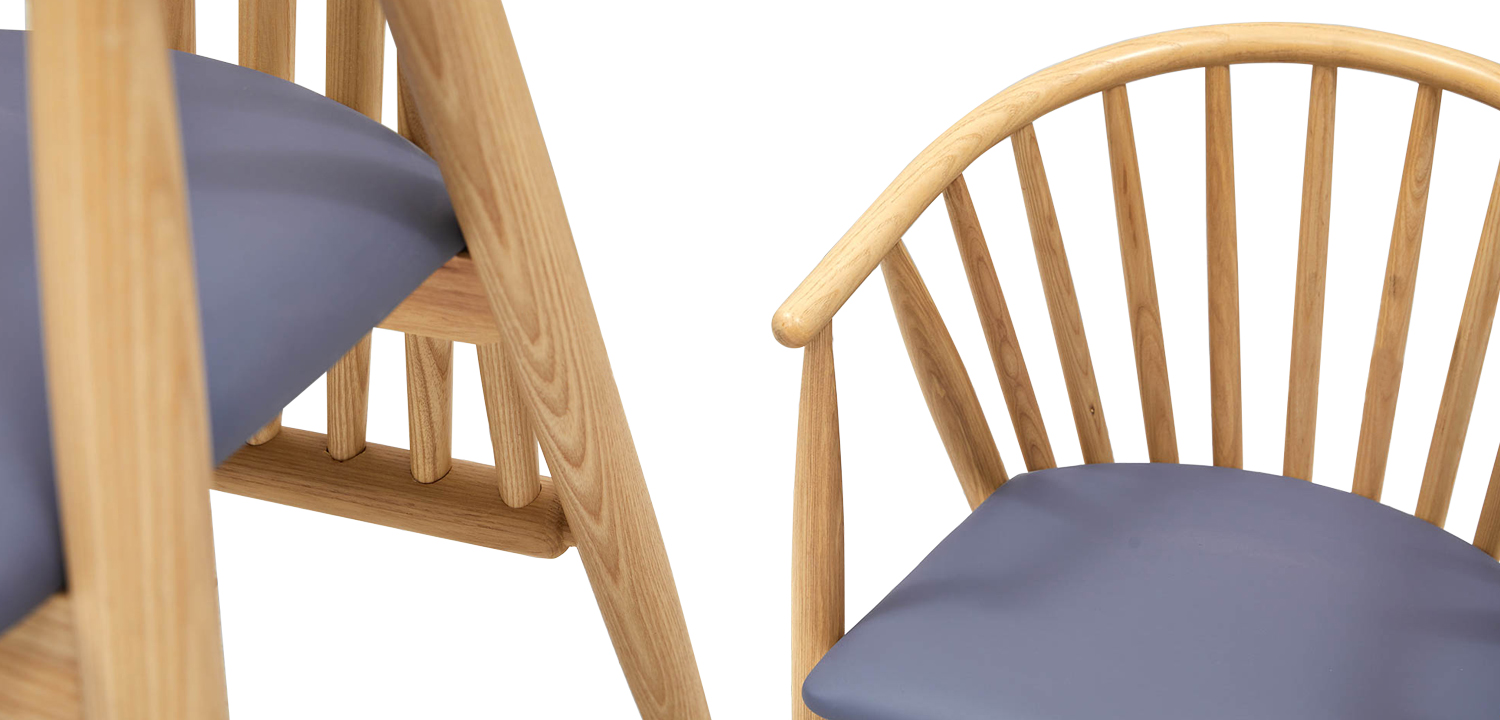 Дизайнерский стул деревянный Marco Wood Chair - фото