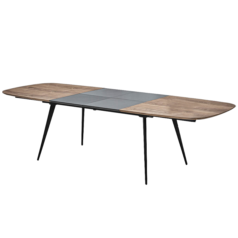 Обеденный стол Orlando Wood Table Черный Графит Коричневый в Рязани | Loft Concept 