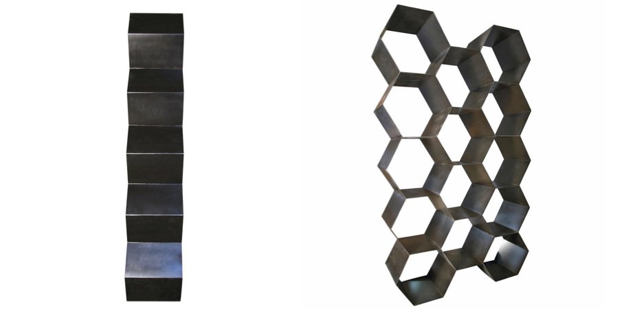 Стеллаж Industrial Loft Metal Honeycomb Стеллаж Industrial Loft Metal Honeycomb - Loft-Concept в Рязани