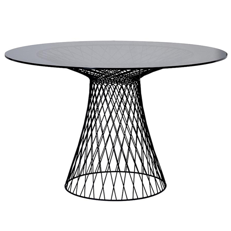 Обеденный стол Black Mesh Черный Обеденный стол Black Mesh Черный в Рязани | Loft Concept