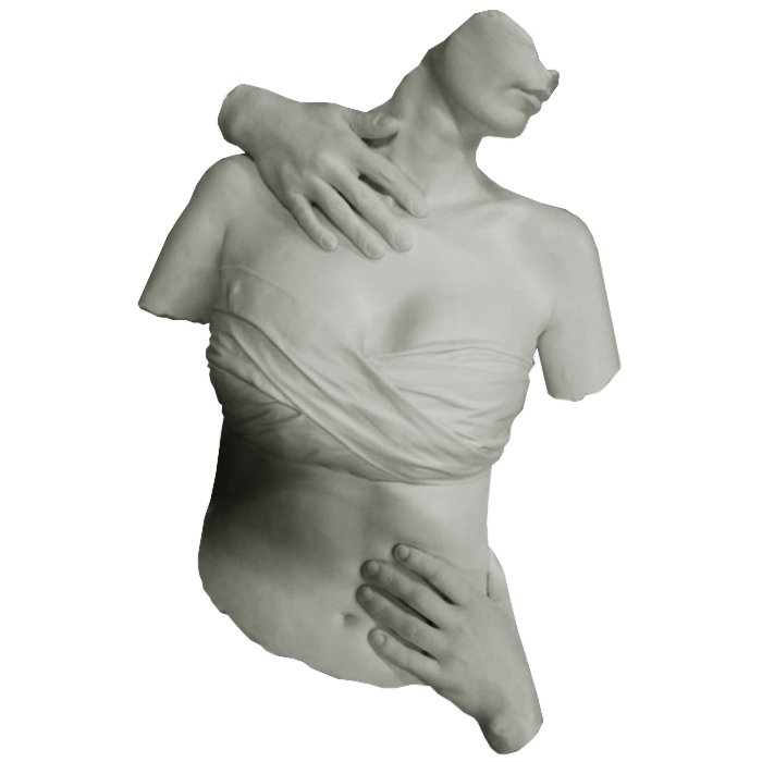Бра Sculpture Female Torso Wall lamp Золотой Белый в Рязани | Loft Concept 