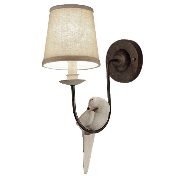 Бра Norman Bird Wall Lamp One II ivory ( слоновая кость ) Бра Norman Bird Wall Lamp One II ivory ( слоновая кость ) в Рязани | Loft Concept