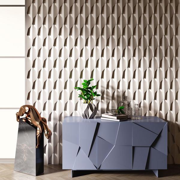 Гипсовая 3D Панель DRAGON SCALE - D Гипсовая 3D Панель DRAGON SCALE - D в Рязани | Loft Concept