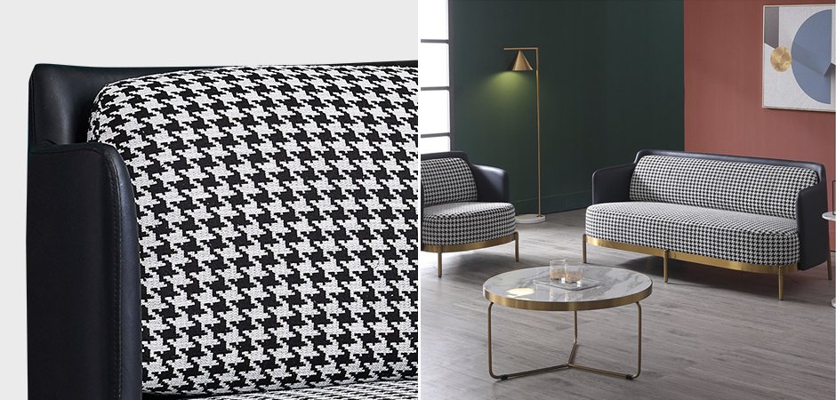 Диван Pied de poule Gray Sofa Диван Pied de poule Gray Sofa - Loft-Concept в Рязани