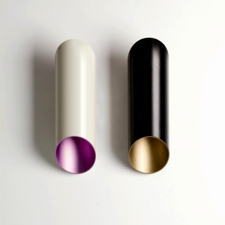Бра Tom Dixon Pipe Черный Глянцевое золото Белый Пурпурный Бра Tom Dixon Pipe Черный Глянцевое золото Белый Пурпурный в Рязани | Loft Concept
