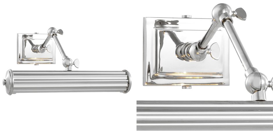 Бра Eichholtz Wall Lamp Luca S Nickel Бра Eichholtz Wall Lamp Luca S Nickel - Loft-Concept в Рязани