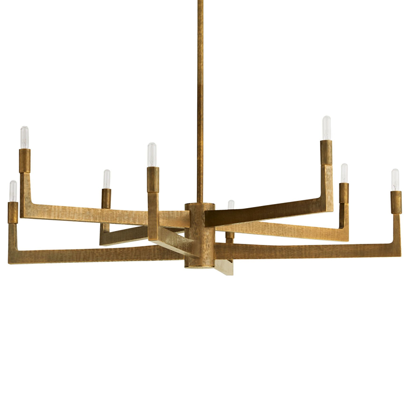 Люстра Arteriors GRIFF CHANDELIER Золотой Латунь в Рязани | Loft Concept 