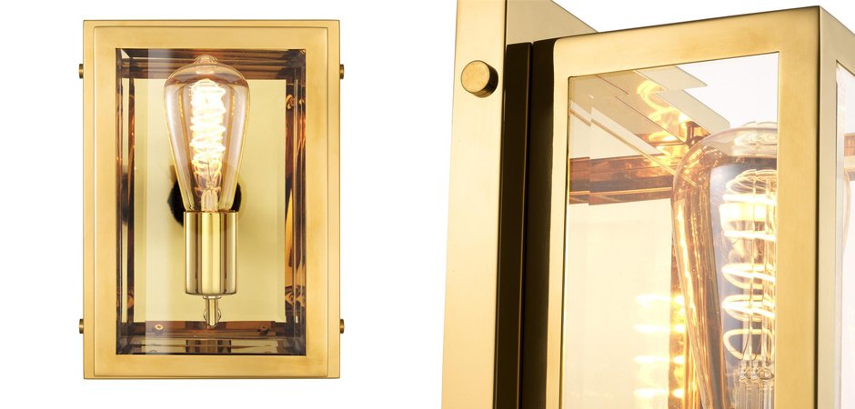 Бра Eichholtz Wall Lamp Odeon Gold Бра Eichholtz Wall Lamp Odeon Gold - Loft-Concept в Рязани