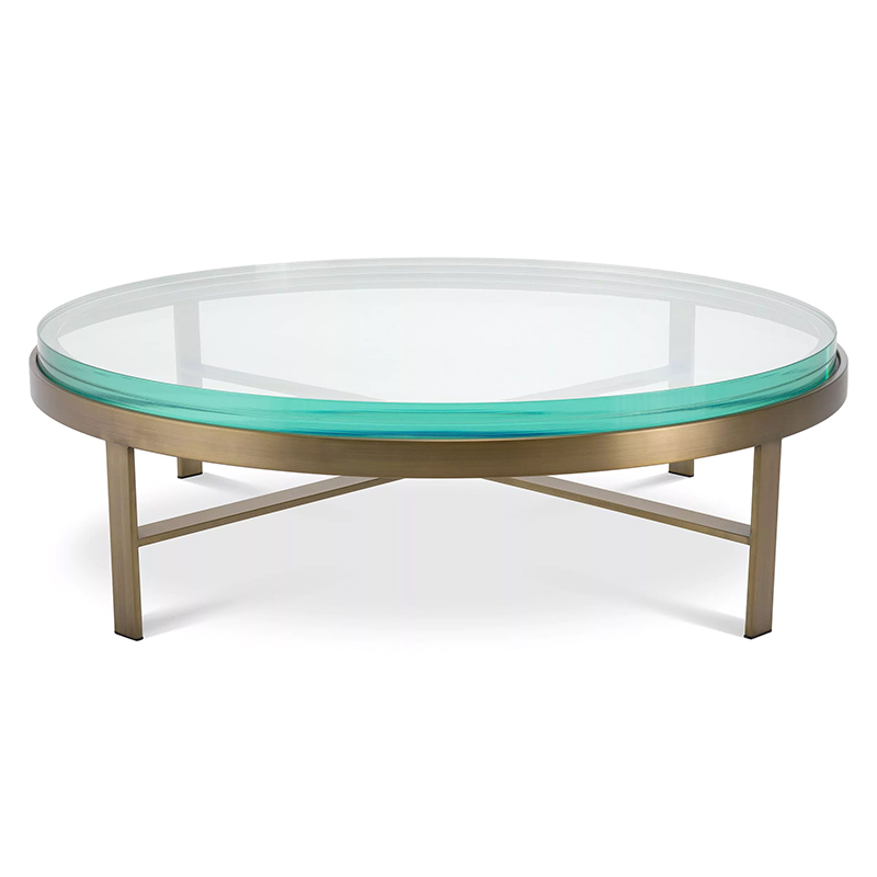 Кофейный стол Eichholtz Coffee Table Hoxton Латунь Прозрачное Стекло Бирюзовый Кофейный стол Eichholtz Coffee Table Hoxton Латунь Прозрачное Стекло Бирюзовый в Рязани | Loft Concept